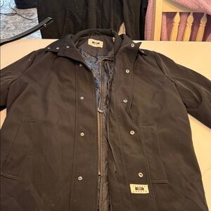 Joseph Abboud Black Men's Pea Coat